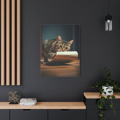 Curious Cat Moment Wall Art & Canvas Prints