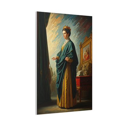 Regal Portrait of a Noblewoman Wall Art & Canvas Prints
