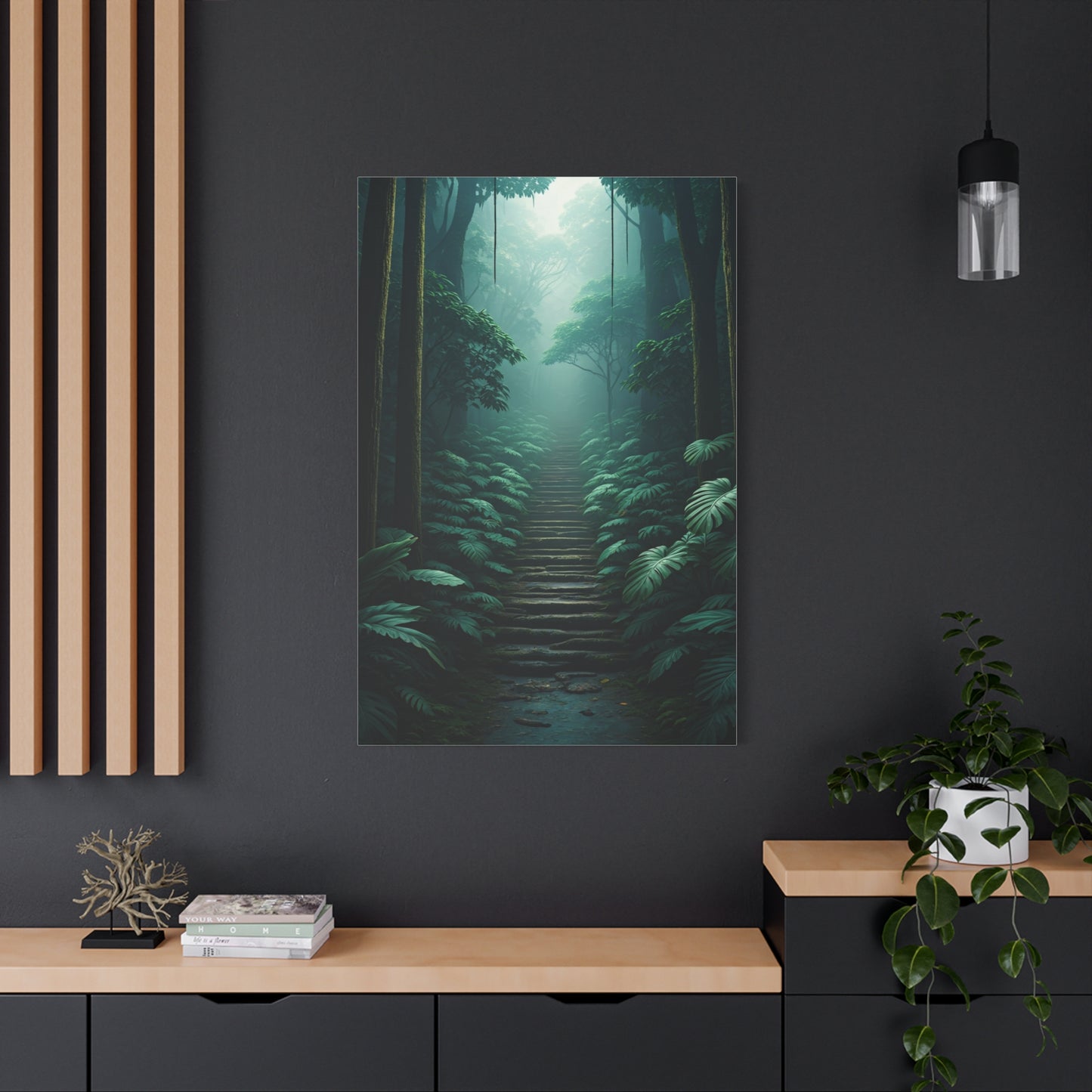 Pathway Through the Mist Wall Art & Canvas Prints