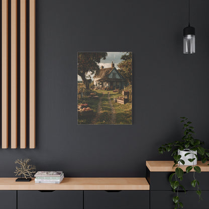 Autumn Orchard Farmhouse Harvest Wall Art & Canvas Print