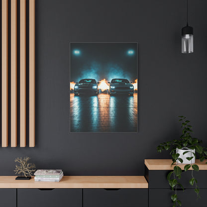 Fireline Standoff – Hellcat vs Supercharged Mach 1 Wall Art & Canvas Prints