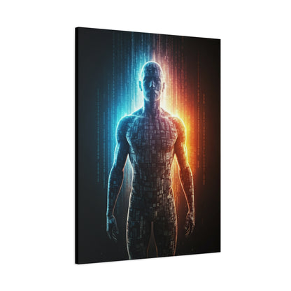 Digital Human Evolution Wall Art & Canvas Prints