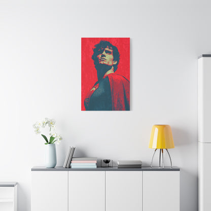 Man of Steel Superman Pop Art Movie Poster Wall Art & Canvas Print