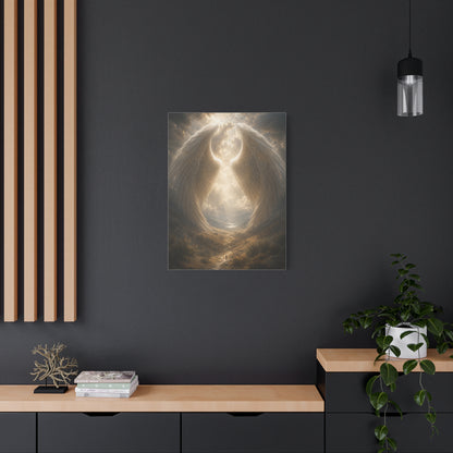 Under His Wings Scripture Wall Art & Canvas Print