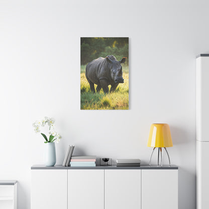Quiet Strength Rhino Wall Art & Canvas Prints