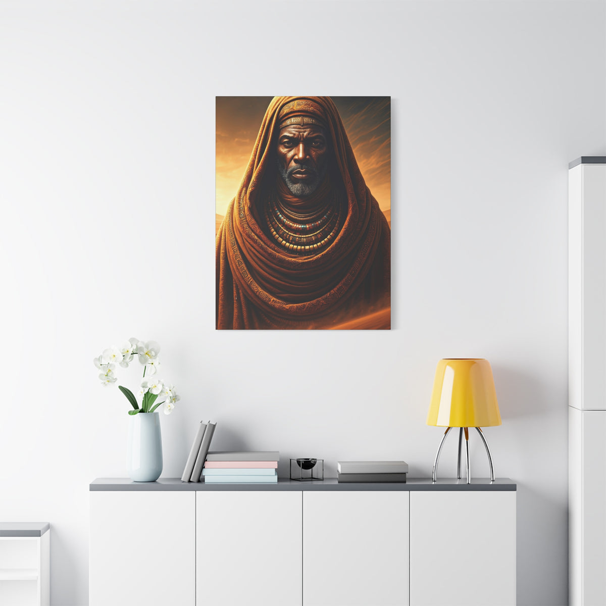 Desert Elder of Wisdom Wall Art & Canvas Prints