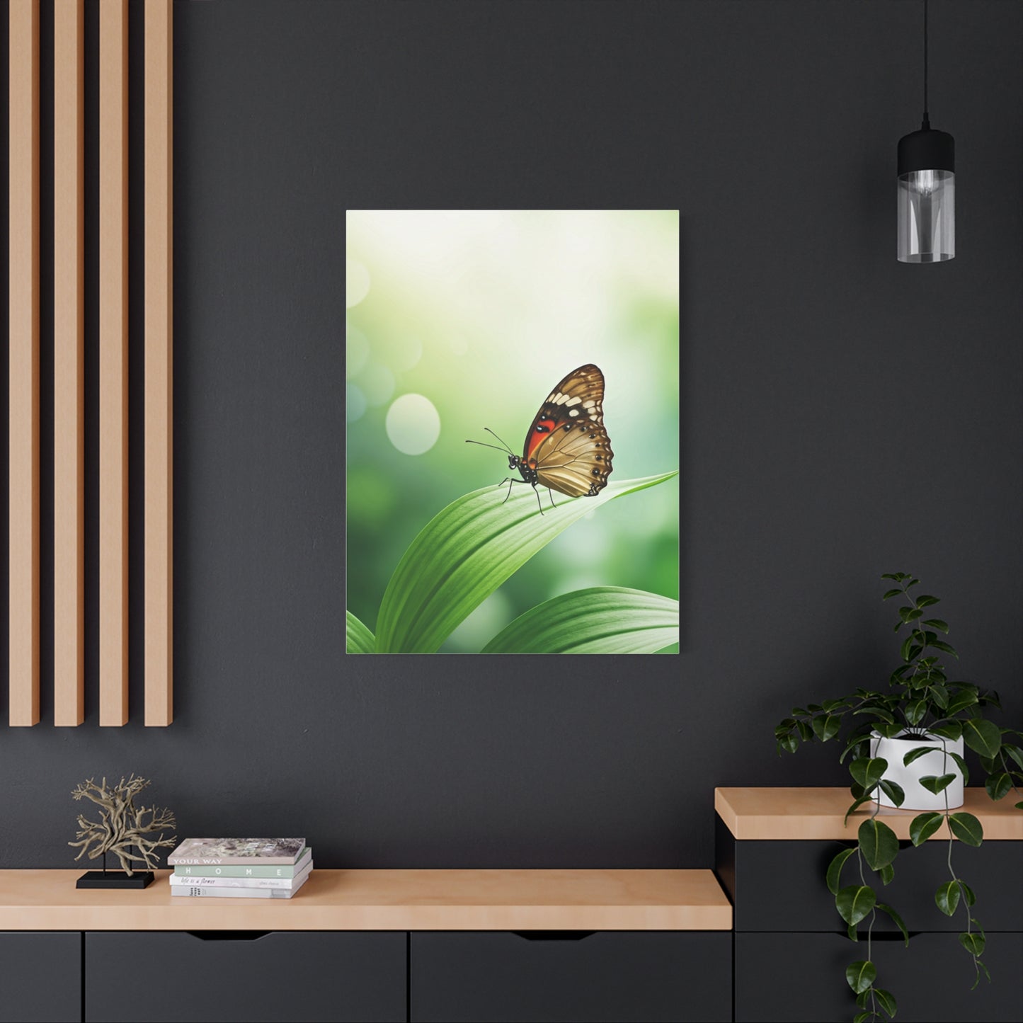 Leaf Rest Butterfly Wall Art & Canvas Prints