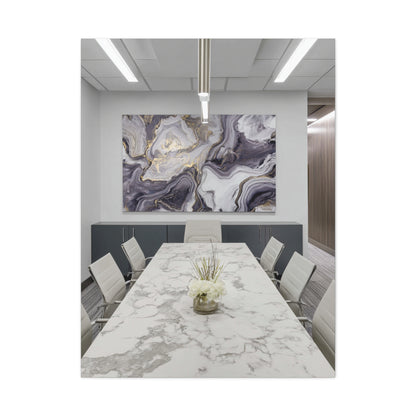 Mineral Stone Inspired Law Office Conference Wall Art & Canvas Print