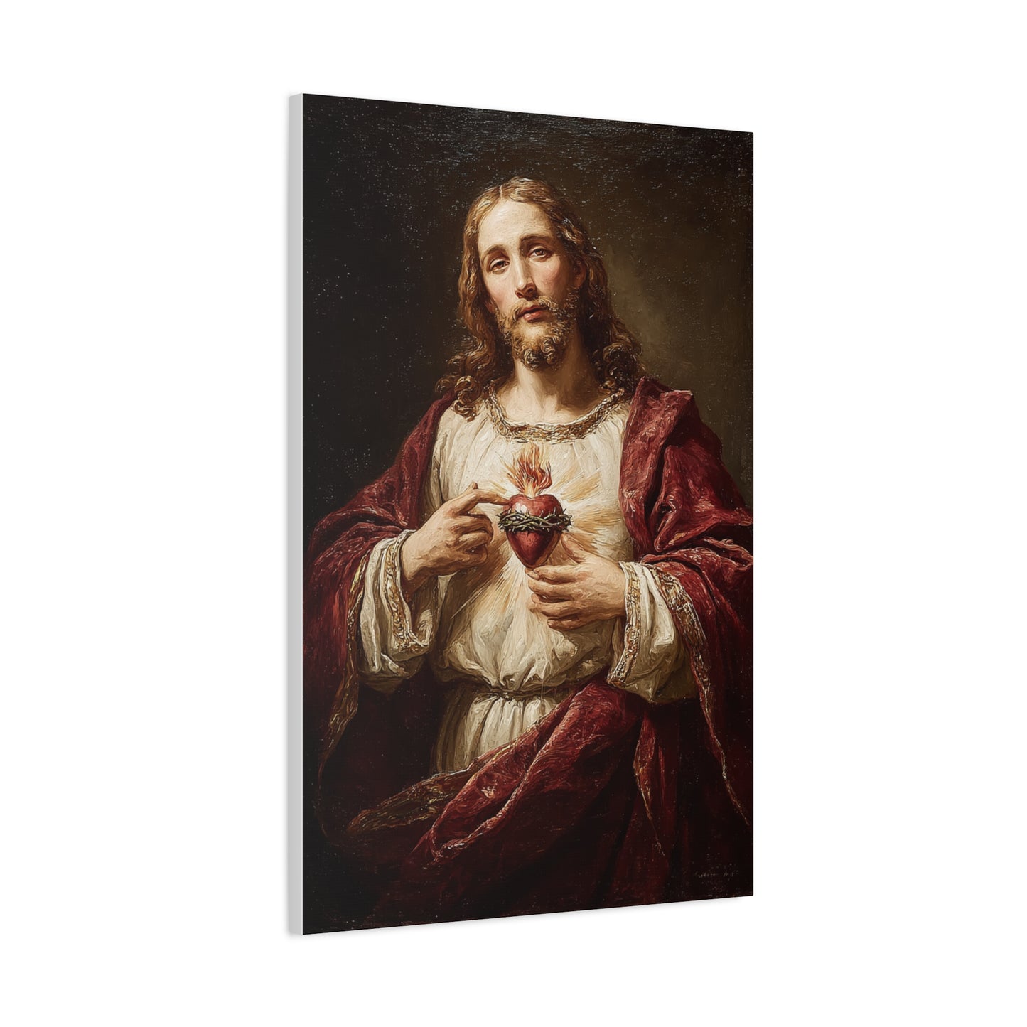 Sacred Heart of Jesus Classical Devotion Wall Art & Canvas Print