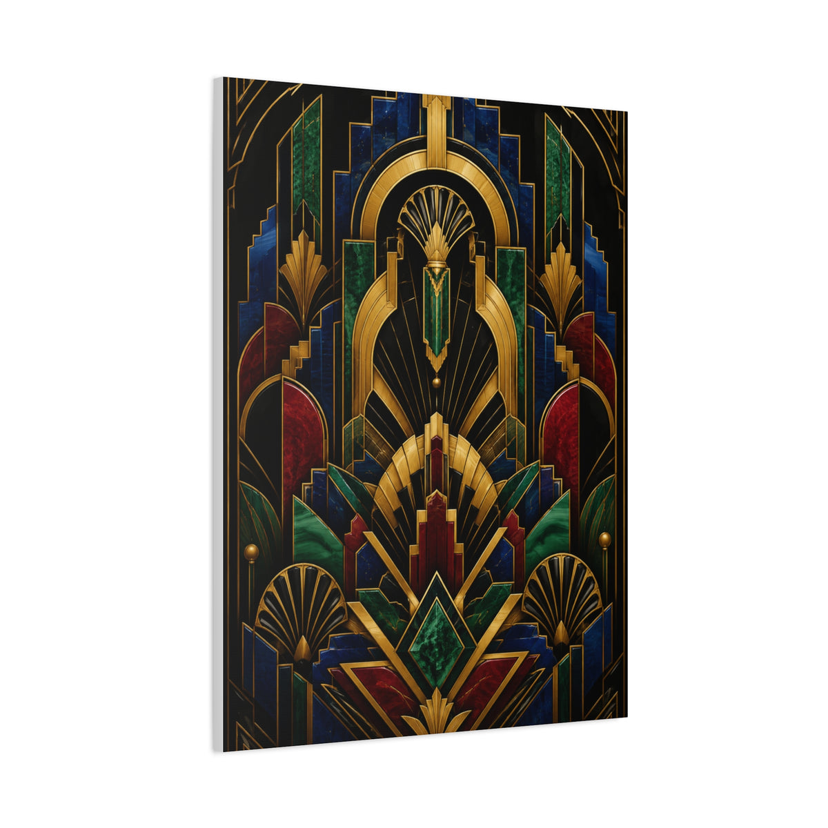 Neo Art Deco Jewel Geometry Wall Art & Canvas Print