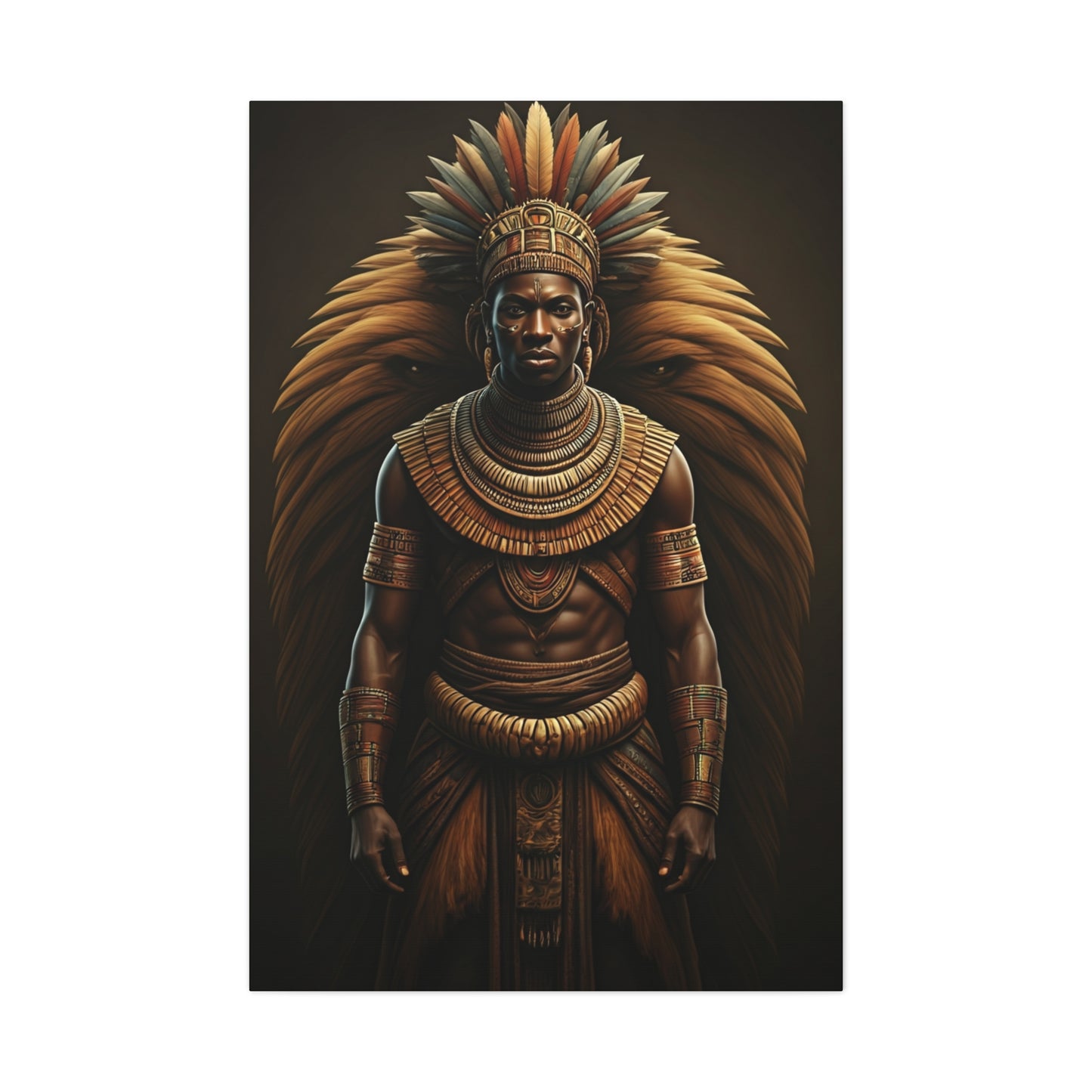 Tribal Royal Guardian Wall Art & Canvas Prints