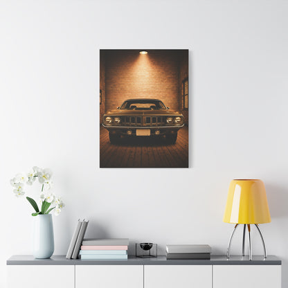 Plymouth Barracuda Cuda Vintage Garage Wall Art & Canvas Prints
