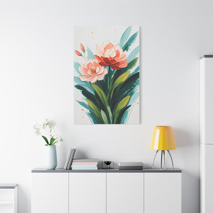 Blush Floral Botanical Wall Art & Canvas Prints