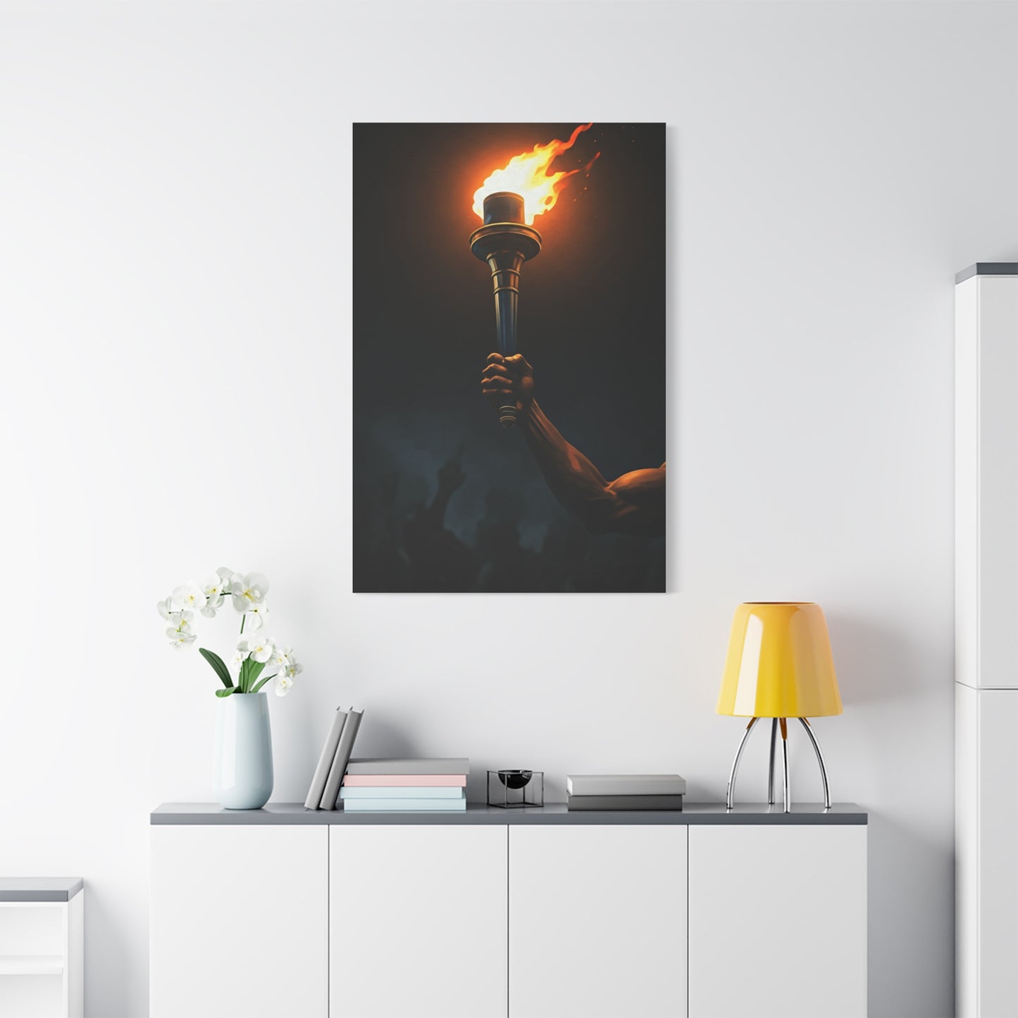 Torch of Defiance Wall Art & Canvas Prints