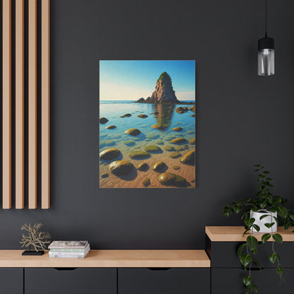 Coastal Tidepool Rock Sanctuary Wall Art & Canvas Prints
