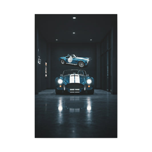 Shelby Cobra Heritage Showcase Wall Art & Canvas Prints