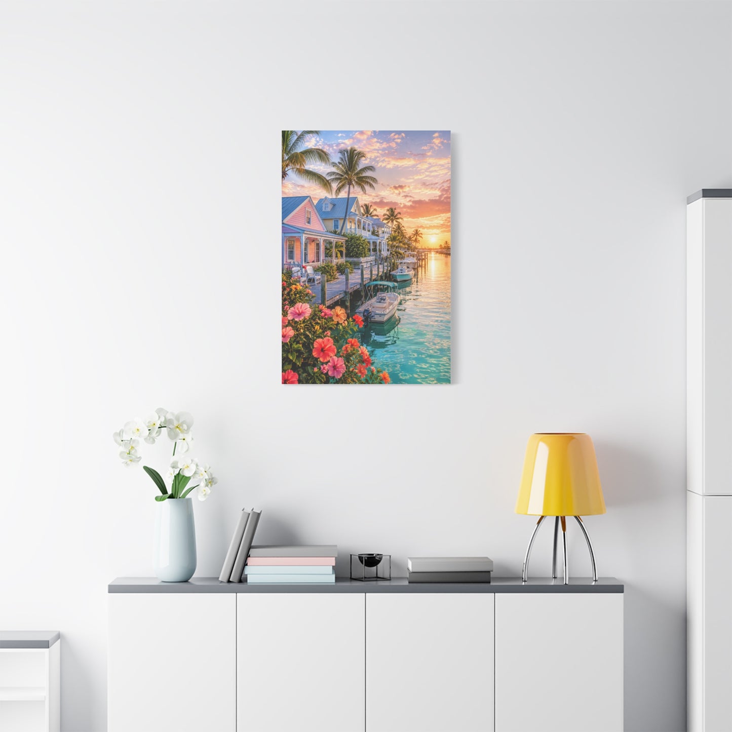 Key West Harbor Sunrise Wall Art & Canvas Print