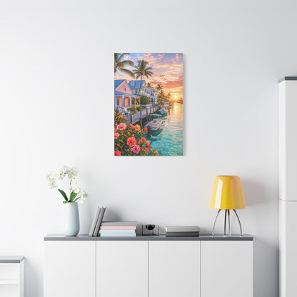 Key West Harbor Sunrise Wall Art & Canvas Print