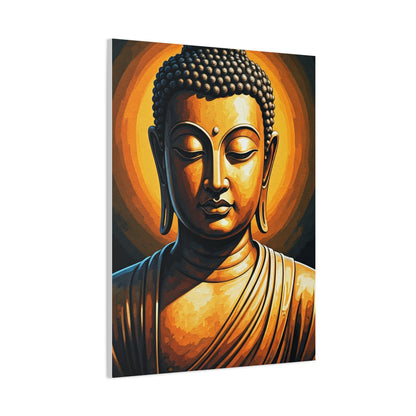 Enlightened Aura Buddha Canvas
