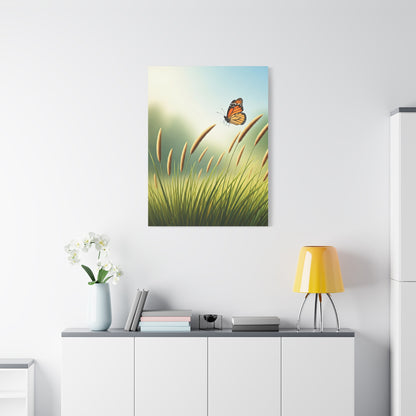 Meadow Flight Butterfly Wall Art & Canvas Prints
