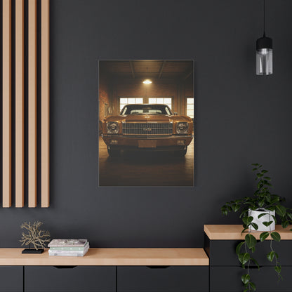 Chevrolet Chevelle SS Vintage Muscle Garage Wall Art & Canvas Prints