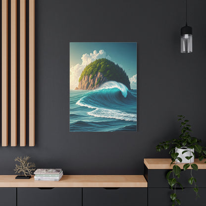 Island Wave Sanctuary Wall Art & Canvas Prints