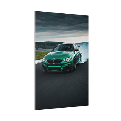 BMW M3 Track Entry Drift Precision Wall Art & Canvas Prints