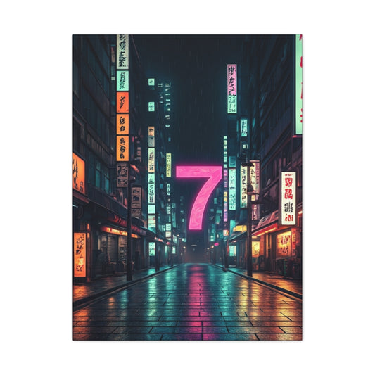 Neon City Seven Wall Art & Canvas Prints