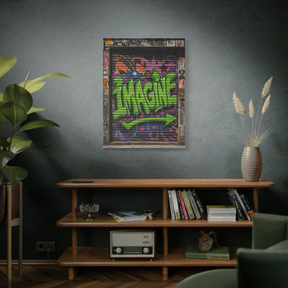 Urban Graffiti Statement Door Street Wall Art & Canvas Print