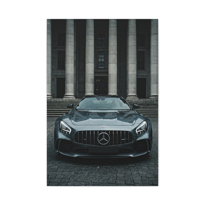 Mercedes AMG GT R Neoclassical Munich Display Wall Art & Canvas Prints