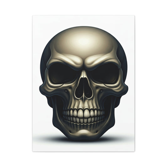 Classic Metallic Skull Wall Art & Canvas Prints