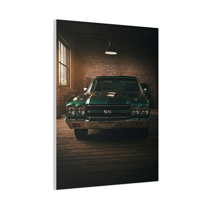 Chevrolet El Camino SS Classic Workshop Wall Art & Canvas Prints