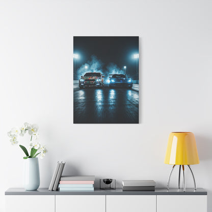 Chevrolet SS Twin-Turbo vs Dodge Viper ACR Drag Showdown Wall Art & Canvas Prints