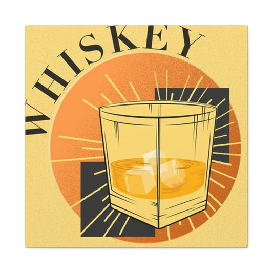 Whiskey Abstract Drinks Wall Art & Canvas Prints