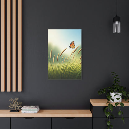 Meadow Flight Butterfly Wall Art & Canvas Prints