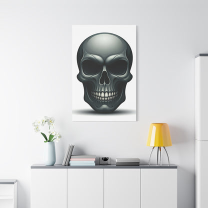 Steel Skull Essence Wall Art & Canvas Print