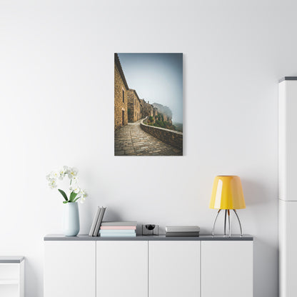 Stone Pathway Through Ancient Village Wall Art & Canvas Prints
