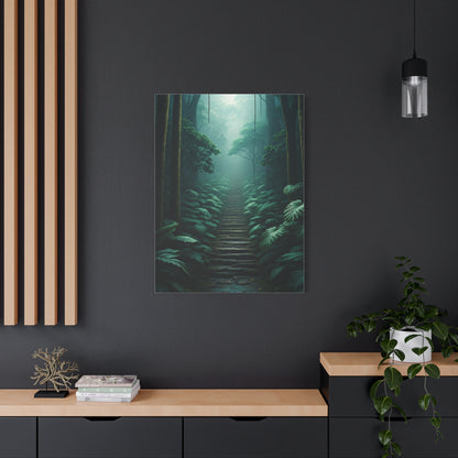 Pathway Through the Mist Wall Art & Canvas Prints