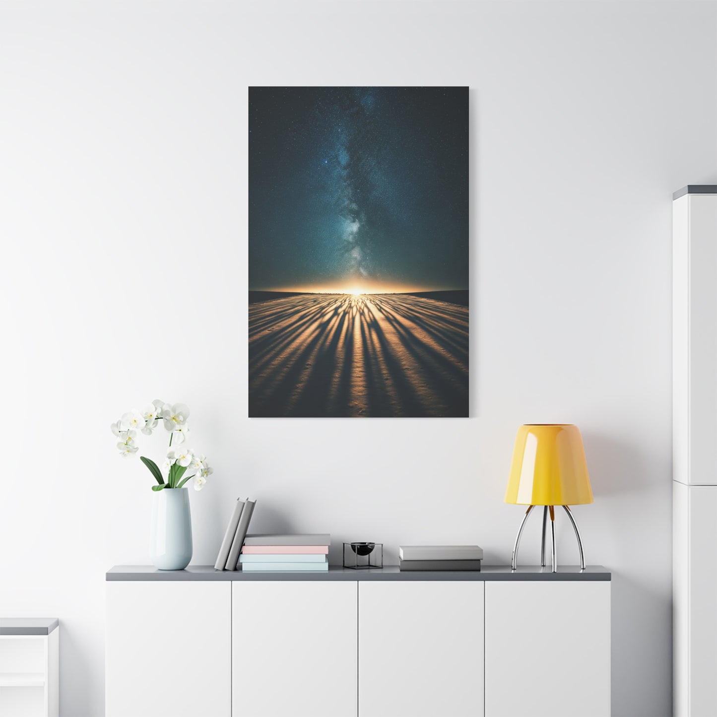 Milky Way Horizon Glow Wall Art & Canvas Prints