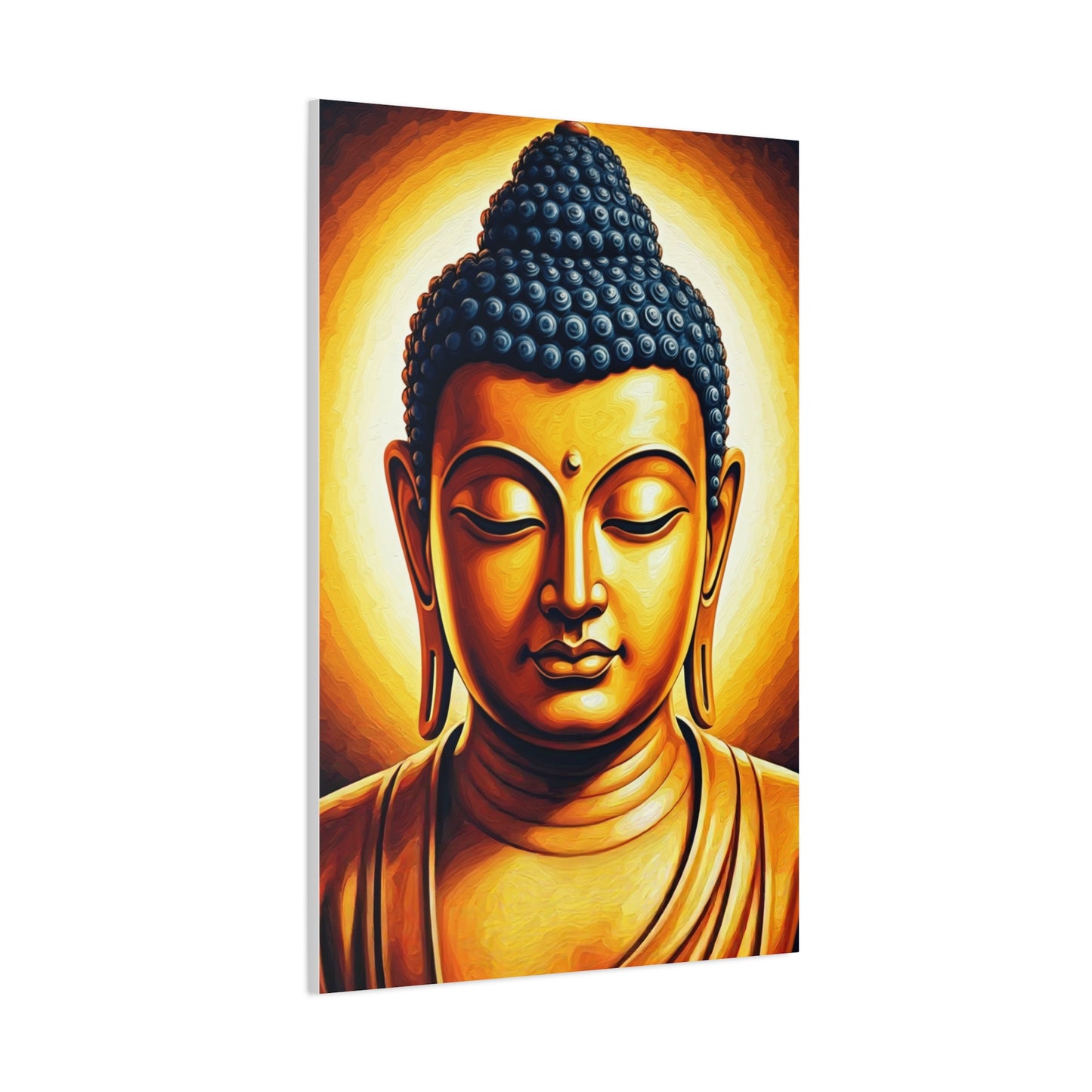 Divine Aura Buddha Portrait Wall Art & Canvas Prints