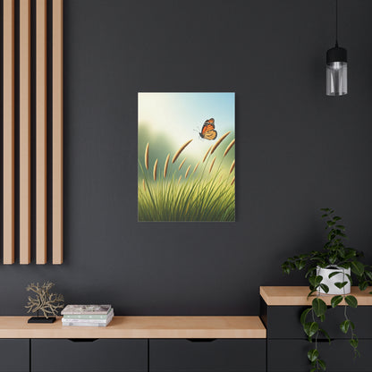 Meadow Flight Butterfly Wall Art & Canvas Prints