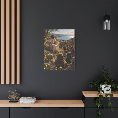 Sermon on the Mount Teaching Wall Art & Canvas Print
