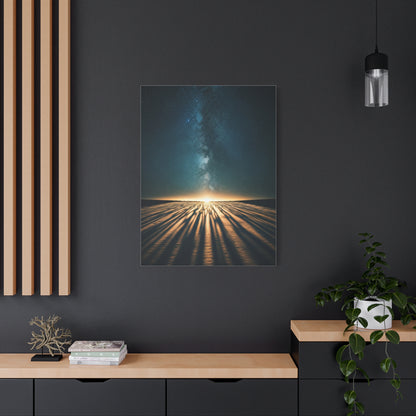 Milky Way Horizon Glow Wall Art & Canvas Prints