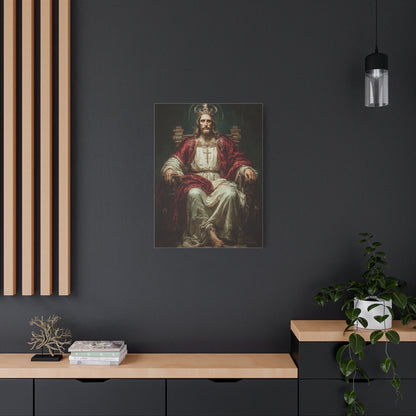 Christ the King Throne Portrait Wall Art & Canvas Print