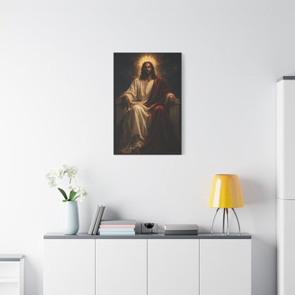 Christ the King Radiant Throne Wall Art & Canvas Print