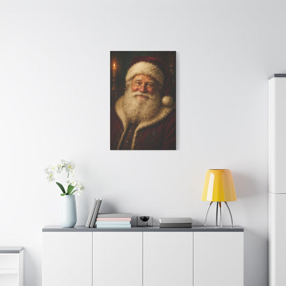 Grand Heirloom Santa Portrait Wall Art & Canvas Print