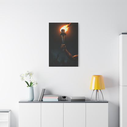 Torch of Defiance Wall Art & Canvas Prints