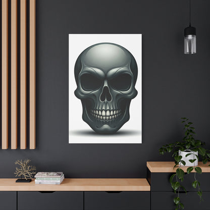 Steel Skull Essence Wall Art & Canvas Print