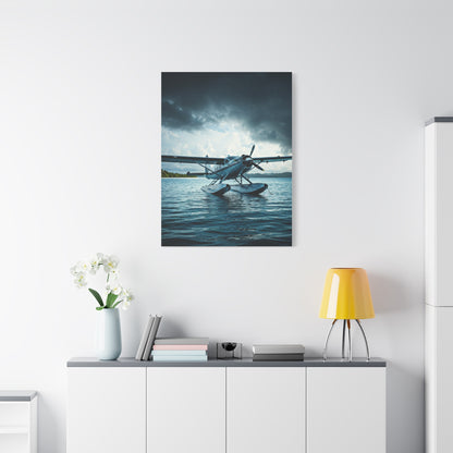 Seaplane Landing on Calm Waters Wall Art & Canvas Prints