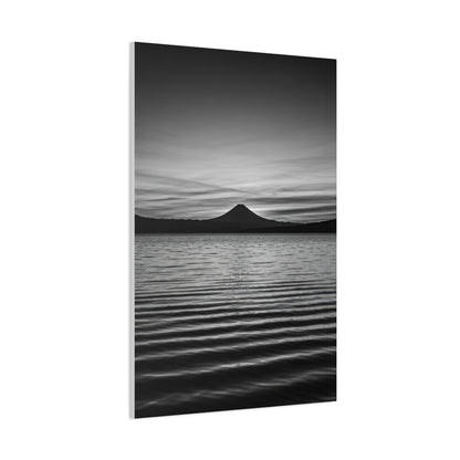 Serene Horizon Mountain Reflection Wall Art & Canvas Prints